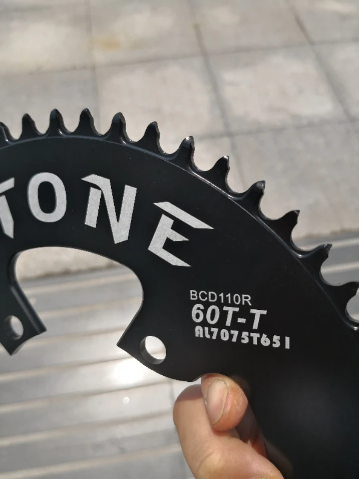 Овальное цепное кольцо 110BCD для Shimano UT R8000 R9100 Кривошип 1x система узкое широкое