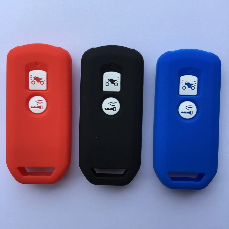 COVER TELECOMANDO SMART KEY IN SILICONE BIANCO HONDA SH 125 150 300 FORZA X ADV