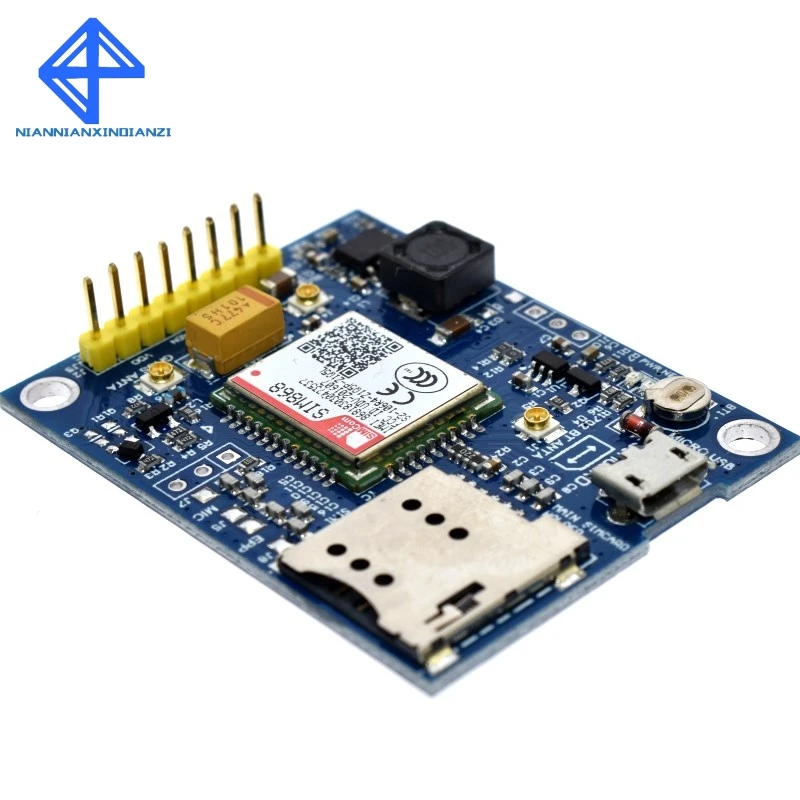 SIM868 GSM GPRS GPS BT сотовый Модуль MINI плата коммутационная вместо SIM808|Интегральные