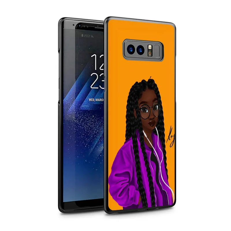 Мягкий чехол из ТПУ для телефона Melanin Poppin Aba girl DIY Galaxy M10 M20 M30 S6 S7 Edge S8 S9 S10 S10e Plus Note 10 8