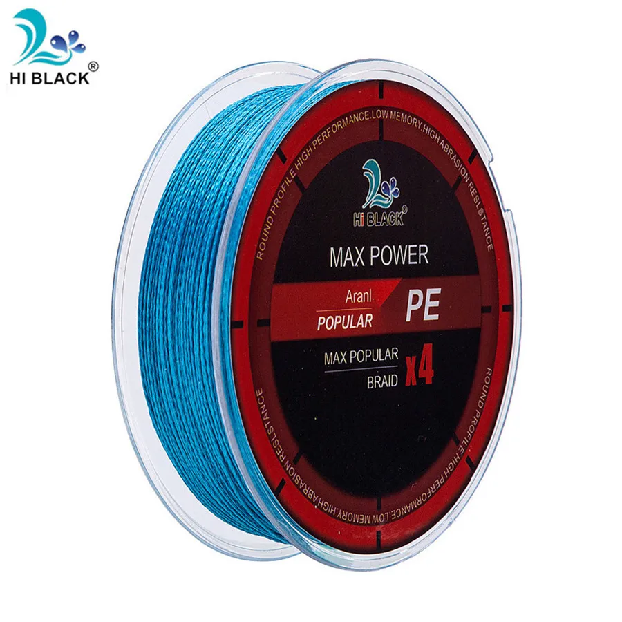 

1PC 100M 5 Colors 4 Strands Japan Multifilament 100% PE Braided Fishing Line 8LB to 80LB Tough and strong fishing line