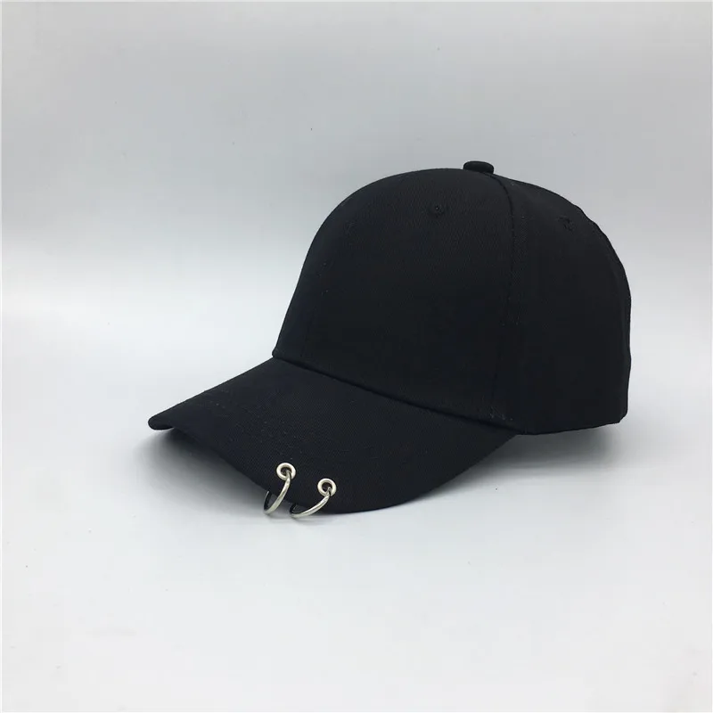 Лидер продаж JIMIN Fashion K POP железные шапки с кольцом регулируемая бейсболка 100%