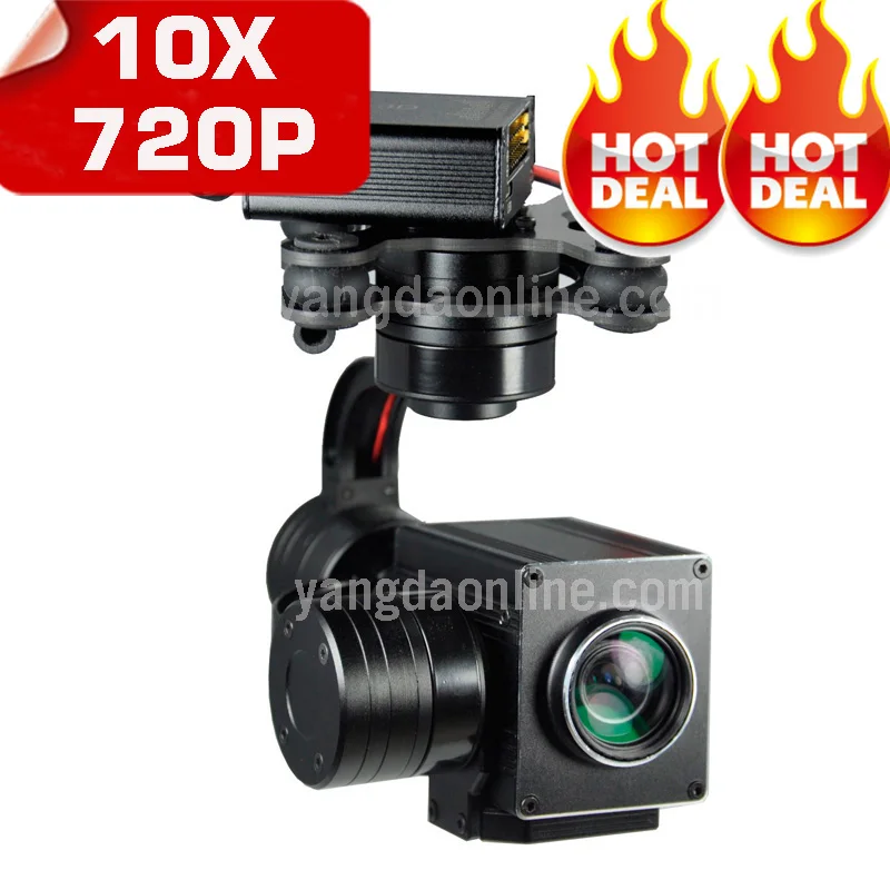 Drone Zoom Camera Gimbal 10X 720P hd for UAV Industrial Aerial