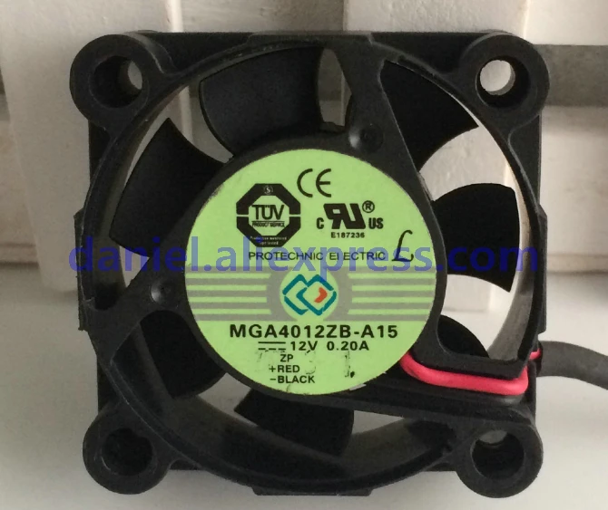 MGA4012ZB-A15 40154 см 12 V 0.20A 2 проводное охлаждение вентилятор