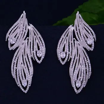 

GODKI 50mm Elegant Geometric Tassel Drops Full Micro Cubic Zirconia Women Bridal Engagement Earring Jewelry Addiction