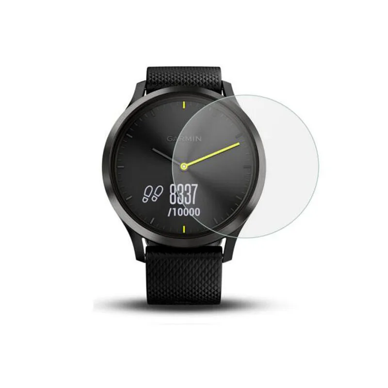 Закаленное стекло Защитная пленка для Garmin VIVOMOVE HR Sport Hybrid Smartwatch закаленное защитное покрытие экрана дисплея