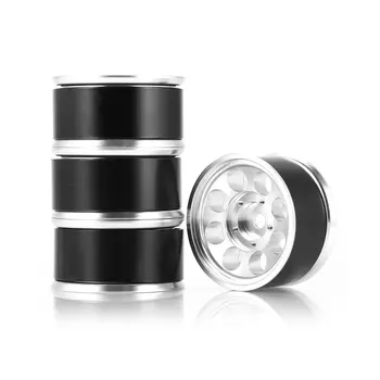 

AUSTARHOBBY AX516 4PCS 1.55 Inch RC Car Aluminum Alloy Wheel Rim for Axial SCX10 90046 D90 TF2 Tamiya 1/10 RC Crawler Parts