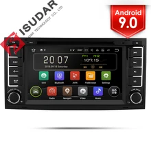 Isudar 2 Din Auto Radio Android 9 Per VW/Volkswagen/Touareg CANBUS Car Multimedia Video DVD Player GPS navigazione DVR USB FM/AM