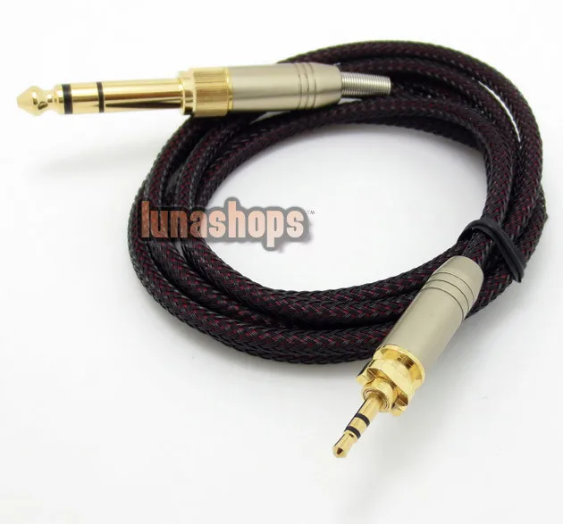 

Replacement Audio upgrade Headphone Headset Cable for PHILIPS SHP8900 SHP9000 LN004564