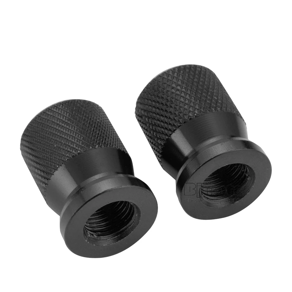Pair Tires Valve Stem Caps Dustproof Cover For BMW R1200GS Adventure LC R NINE T S1000RR F800 GT ST K1600 (2)