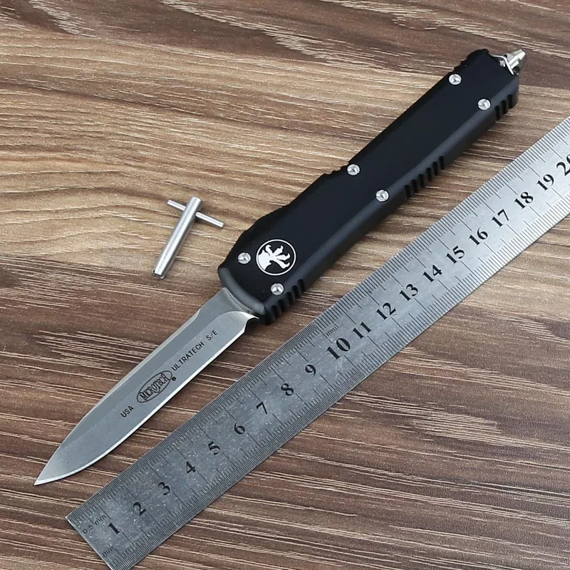 Карманный нож OTF UT нож S/E D2 лезвие алюминиевая ручка кемпинг Выживание Открытый EDC Охотничий Тактический инструмент ужин кухонный нож