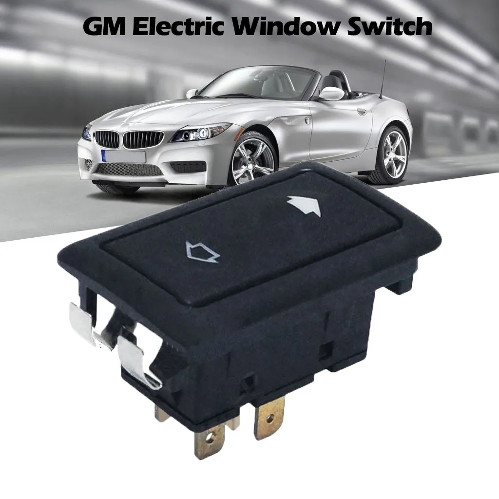 

Universal 6Pin 12-24V Car Electric Window Switch Button Auto Power Controller Car power window switch