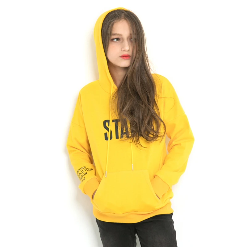 

Letter Print Girls Hoodies Long Sleeve Children Sweatshirts