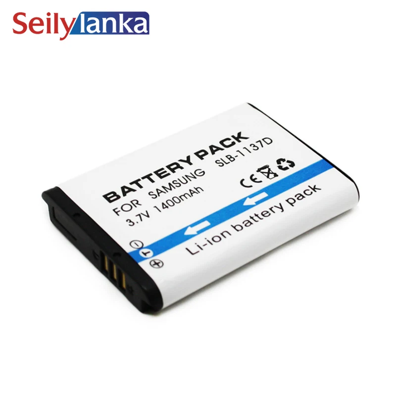 1400mAh for SAMSUNG SLB 1137D L74 NV11 i85 NV30 NV40 NV100 Camera