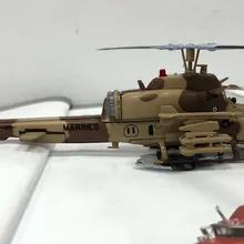 IXO 1/72 масштаба США AH-1W SuperCobra ударный вертолет литой металлический самолет модель игрушки для подарка/Дети/Коллекция