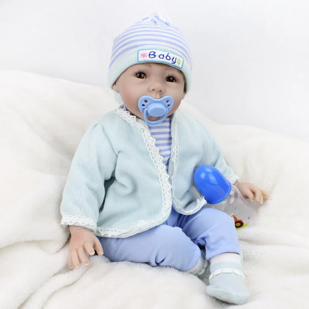 Bebe-reborn куклы для девочек 55 см Силиконовые reborn baby doll l. o. l реалистичные младенец мальчик boneca reborn сюрприз подарки NPK DO