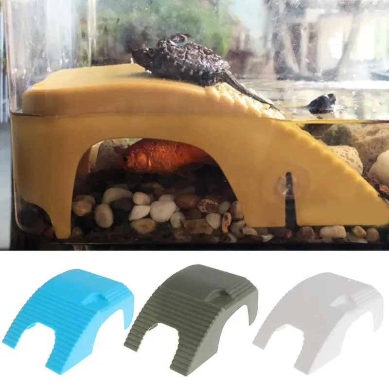 

Reptile Platform Turtle Basking Aquarium Amphibian Aquatic Climb Tank Staircase Nov-11A