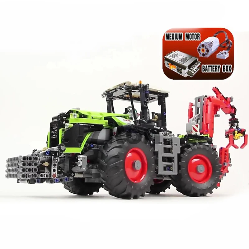 

20009 1977Pcs Xerion 5000 Trac Vc Model Building Kit figures Blocks Brick Toy Gift compatible with lego Technic Claas 42054