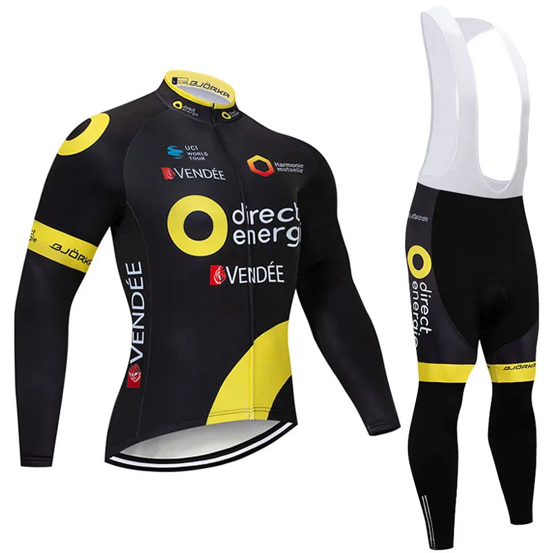 

Ropa Ciclismo hombre 2019 New Men Cycling Jersey Autumn Long Sleeve Racing tops bike bib pants Bicycle Clothes Sportswear Y02183