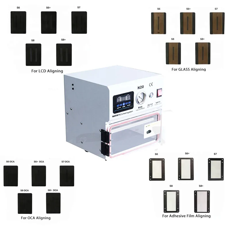  Mini N20 LCD Laminating Machine OCA Laminator Universal for Samsung Edge Curve iPhone and Flat Scre