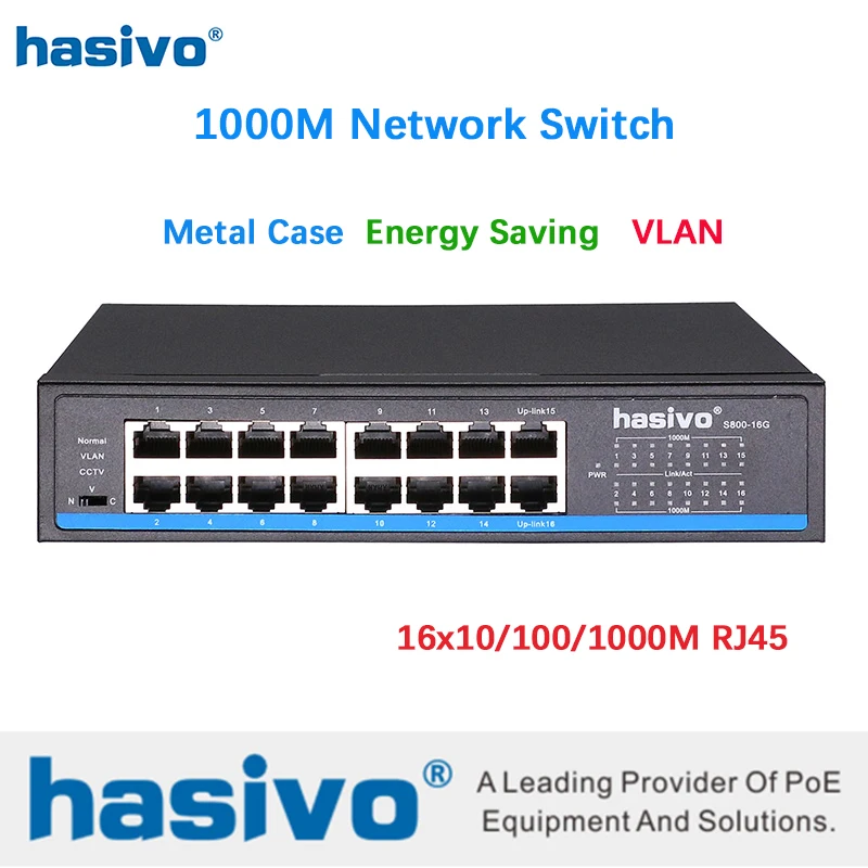 

16 Port RJ45 All Gigabit Enthernet switch lan switch ethernet switch