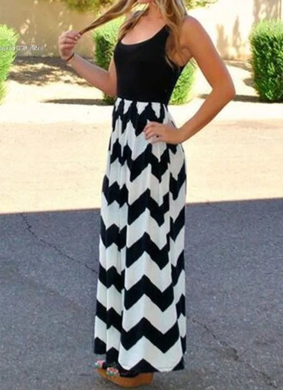 New 2016 Long Maxi font b Dress b font Chiffon Party font b Dress b font