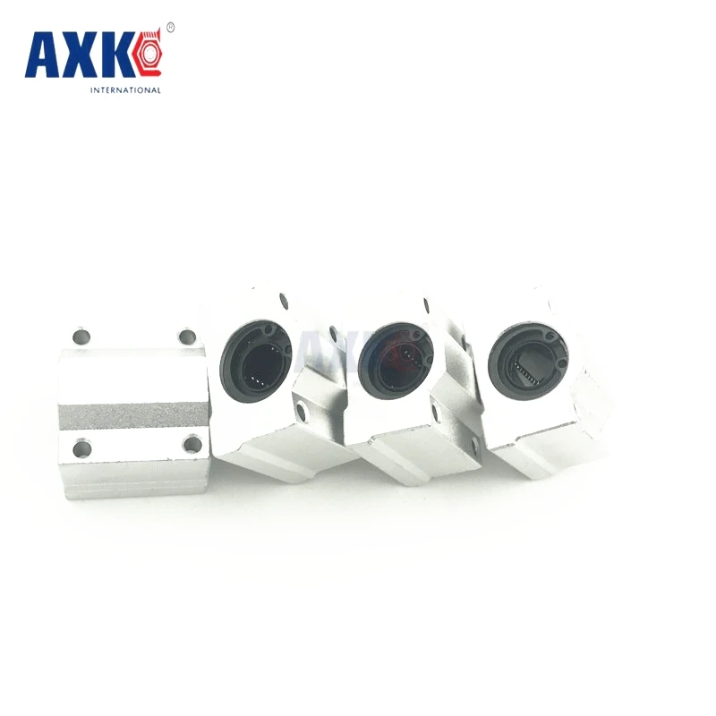 عالية الجودة 4 قطع Sc12uu Scs12uu الحركة الخطية الكرة محامل كتلة الشرائح جلبة ل 12 ملليمتر عمود خطي السكك الحديدية دليل AXK SC12 عالية الجودة 4 قطع Sc12uu Scs12uu الحركة الخطية الكرة محامل كتلة الشرائح جلبة ل 12 ملليمتر عمود خطي السكك الحديدية دليل AXK SC12