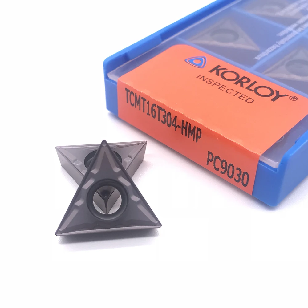 

korloy Original SCMT09T304 SCMT 09T308 TCMT16T304 TCMT HMP PC9030 Internal Turning tool carbide insert for stainless steel