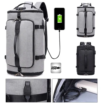 

14 15 15.6 inch Big size with USB interface Password Lock Laptop Notebook Bags Backpack Case Durable for Men Women School Travel