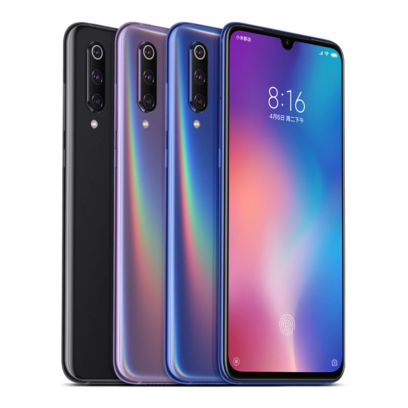 Глобальная версия Xiaomi Mi 9 6 ГБ/64 Гб 128 ГБ Snapdragon 855 48MP Тройная камера 39 ''amoled