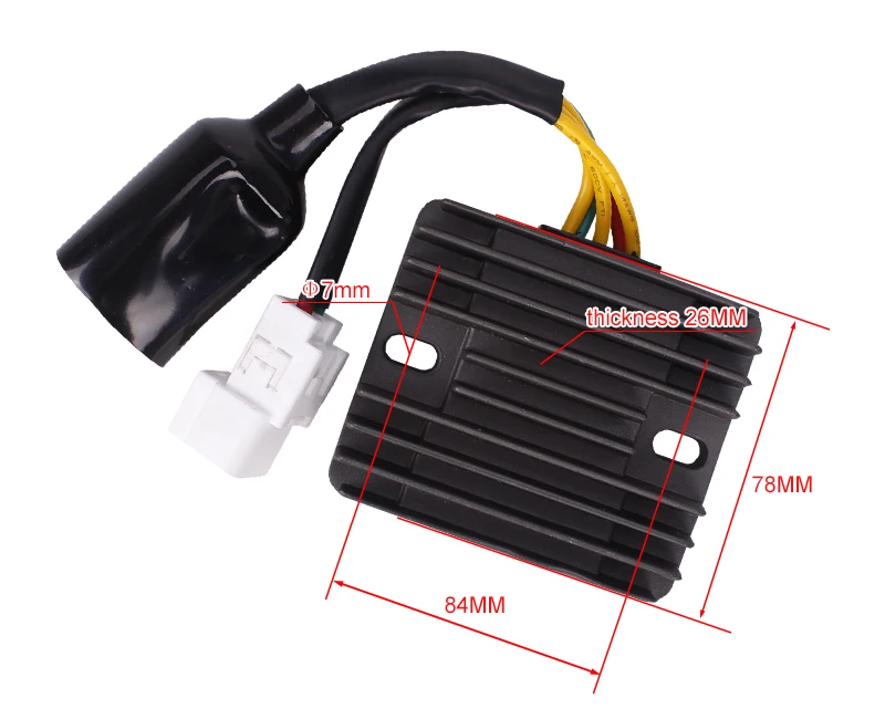 Мотоциклетный выпрямитель Напряжение регулятор Зарядное устройство для Honda CBR1000RR CBR1000 CBR 1000 RR 2004 2005 2006 2007 04 05 06 07 год