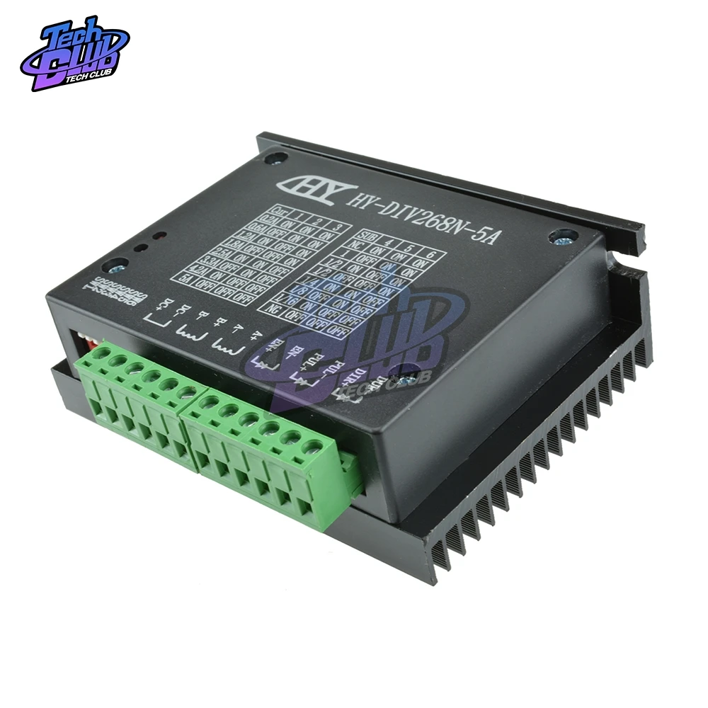TB6600 0 2 5A CNC контроллер драйвер шагового двигателя nema 17 23 tb6600 одноосный фазный