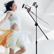 360 rotierenden boom arm mic mikrofon ständer halter stativ tablet telefon inhaber stehen für ipad einstellbare tablet ständer