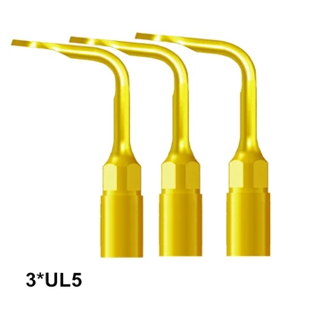 

Dentes Sinus Lifting Tip 3PCS UL5 With Diamond Coated Dental Material For MECTRON And WOODPECKER Piezosurgery Equipment