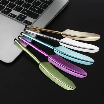 

New Feather Shape Capacitive Stylus Touch Screen Pen for Mobile Phone for Tablet PC Capacitive Stylus Pen