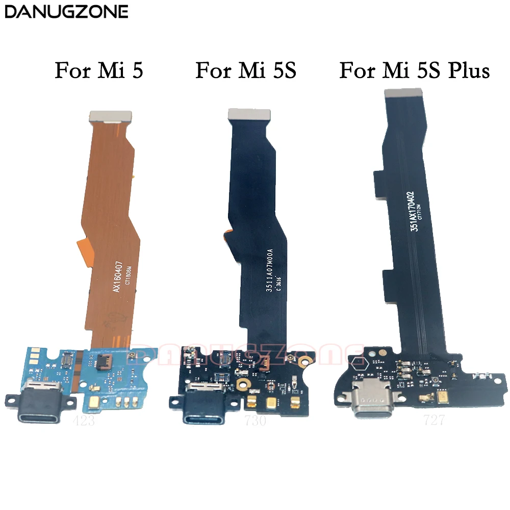 Зарядка через usb разъем зарядки док-станция для Порты и разъёмы шлейф С микрофоном для Xiaomi mi 5 5S Plus mi 5 5S плюс