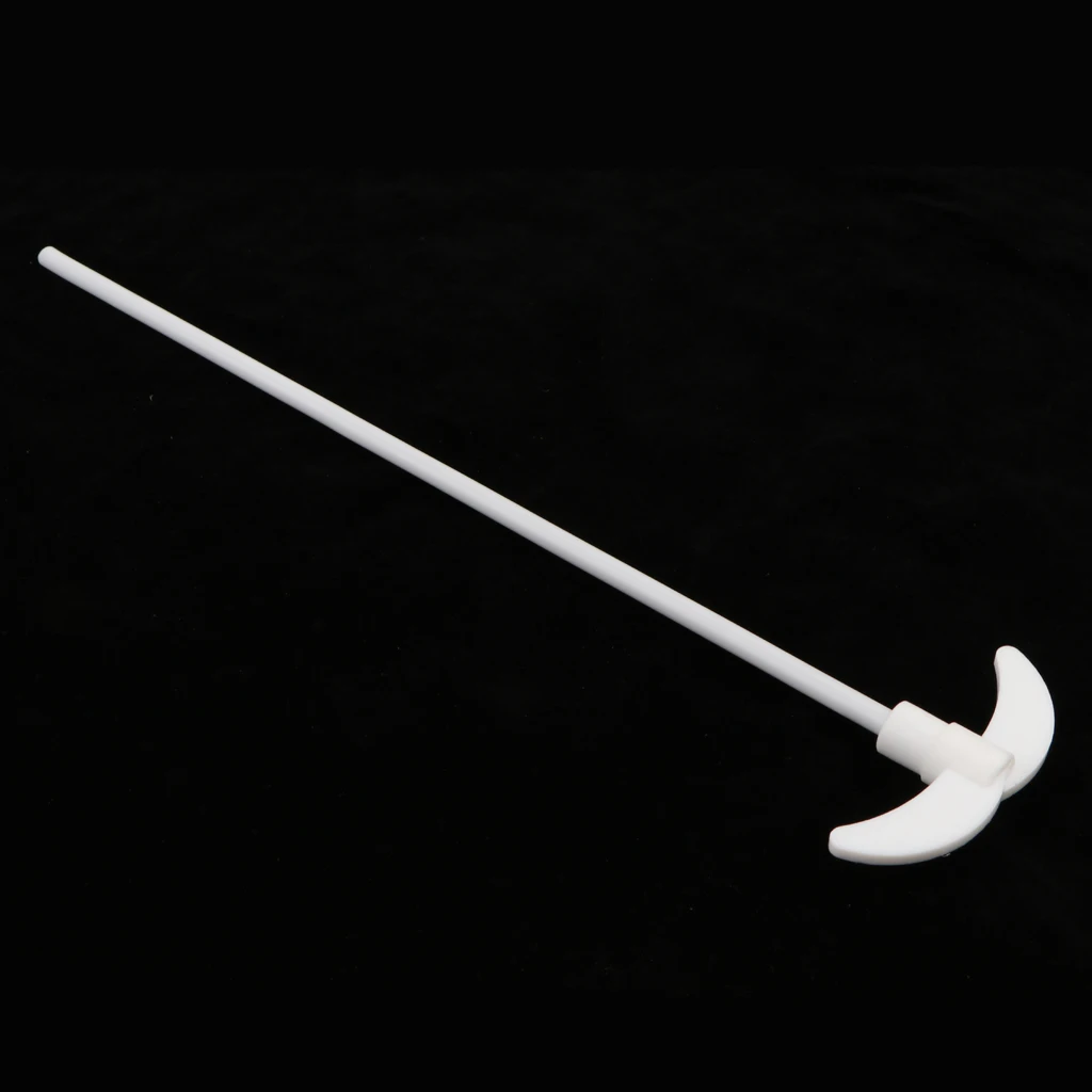 350*80mm Stirring Rod for Electric Overhead Stirrer Mixer Shaft w/ Paddle Laboratory Experiment Accs