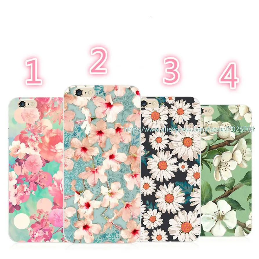 Wholesale 2000 Pcs Retro Flower case for  IPhon6s Shell Case for Apple 5S ,6 ,6s ,6plus  Protective Sleeve  TPU
