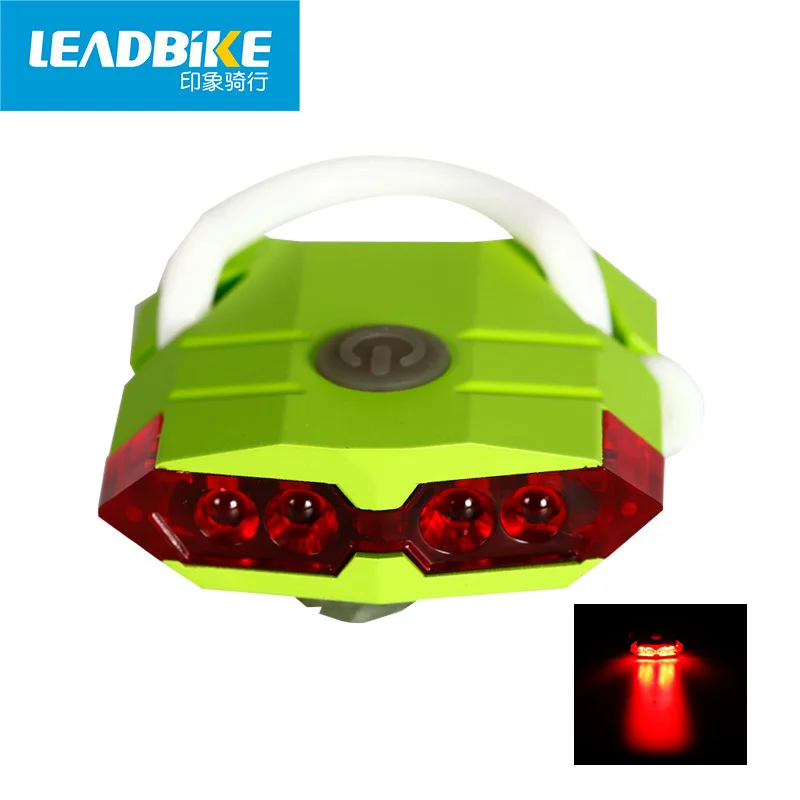 

LEADBIKE Bicycle Bike LED USB Light Rear Tail Warning Laser Taillight Red Charging Luz Trasera Bicicleta Bycicle Accessories