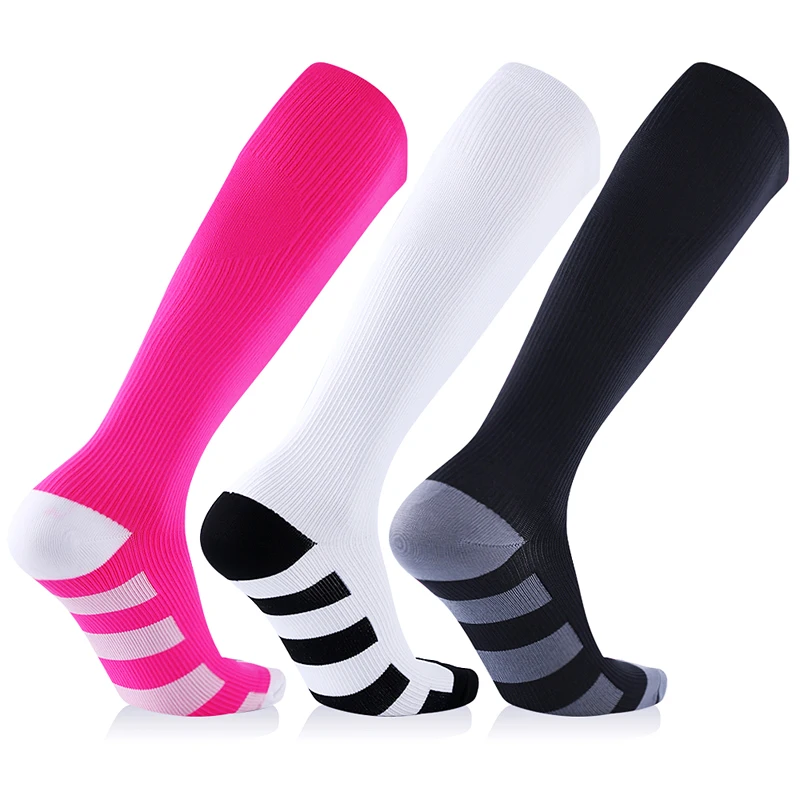 

Compression Socks for Men & Women - Perfect for Spring/Summer - Best Stockings for Running, Medical, Athletic, Travel, S/M L/X
