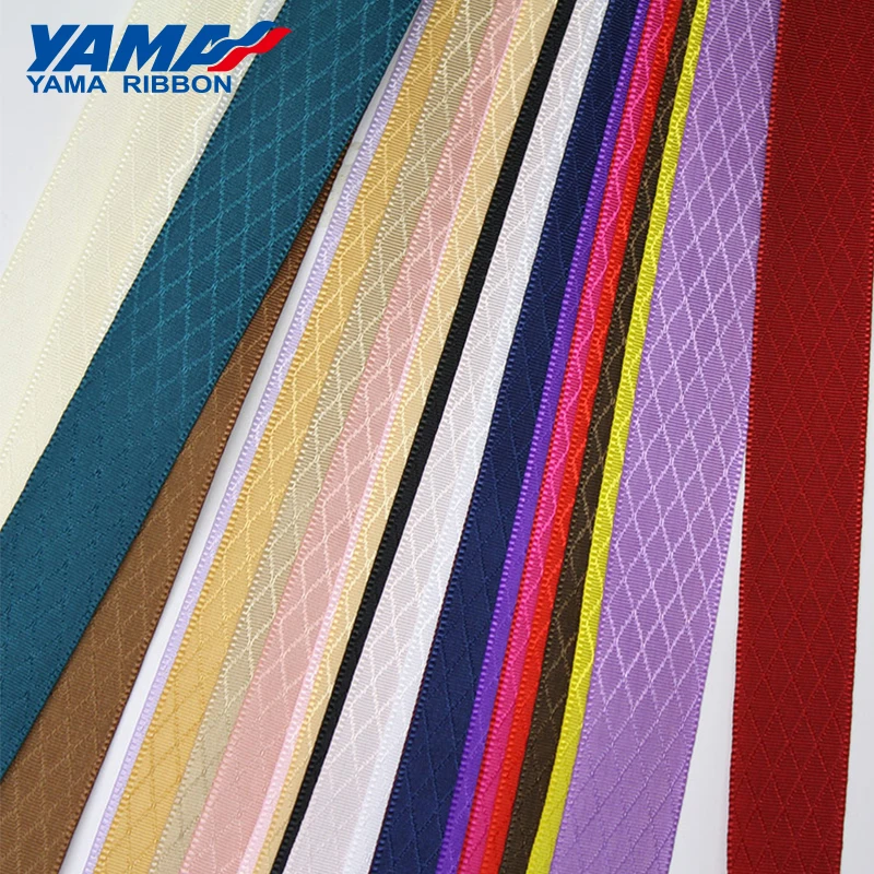 Ромбовидная лента YAMA 9 мм 16 22 38 100 ярдов/рулон модные Необычные ленты для рукоделия
