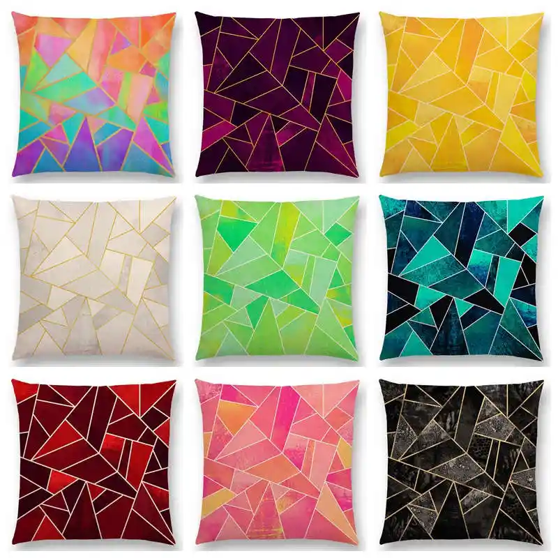 Hot Sale Gradient Color Party Colorful Diamond Abstract Geometric