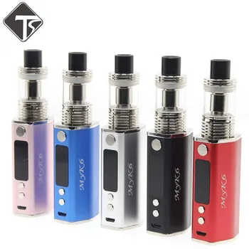

2000mAh Adjustable 80W Electronic Cigarette Kit Myk6 80W Vape With 3ml Tank Atomizer 0.2ohm Head Coil Vape 510 Thread Vaporizer