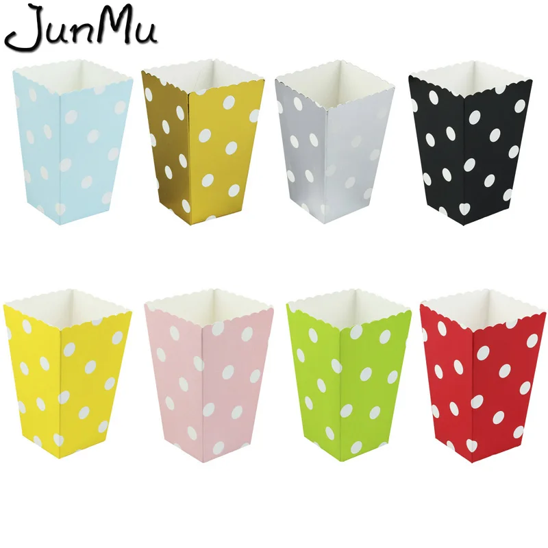 

12pcs Paper Popcorn Containers Popcorn Box Popcorn Bucket Popcorn Tub for Movie Night Party Decoration Gift Bags