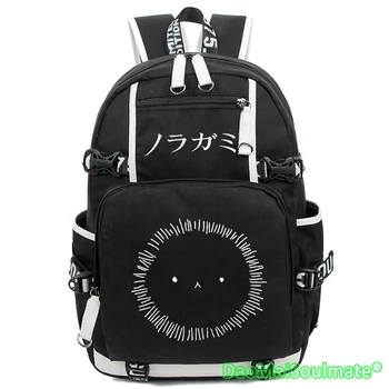 

Children Anime Noragami Students School Bags Girls Laptop Backpacks Boys Cartoon Rucksack Men Large Canvas Schoolbag Waterproof