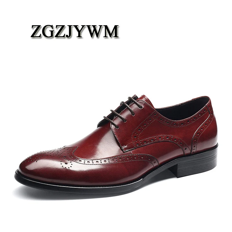 Zapatos Encaje otoño red Dedo La Para De Oxford Moda Black Del Hombre Genuino puntiagudo Cuero Pie rojo Primavera Negro Negocio Zgzjywm Vestido Boda Oficina 7qRxgwUnvn