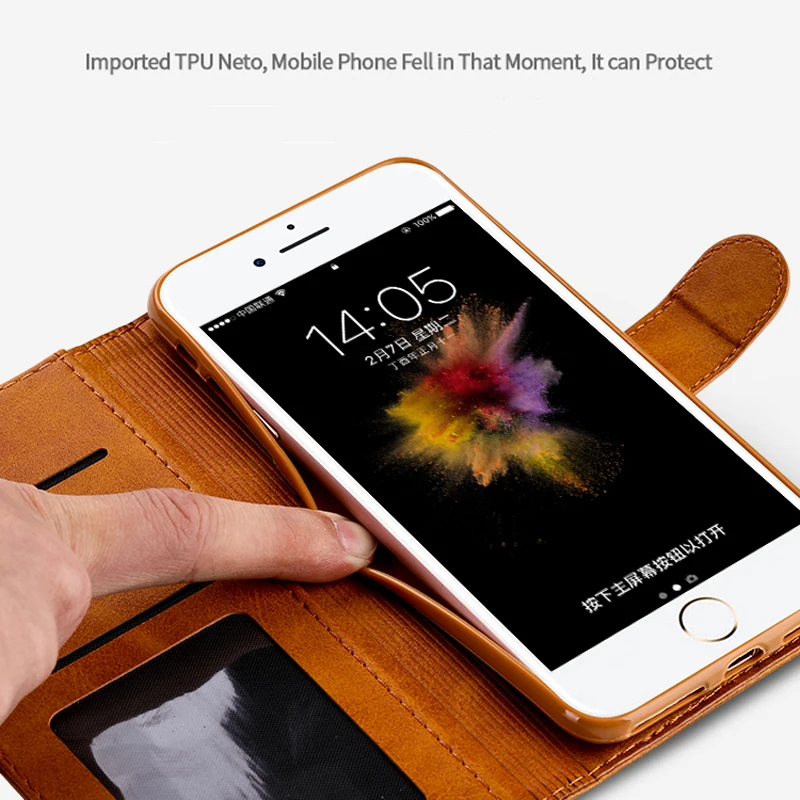 Чехол Etui для Apple iPhone 6 6s Магнитный кошелек сумка кожаный чехол plus 6Plus флип оболочка
