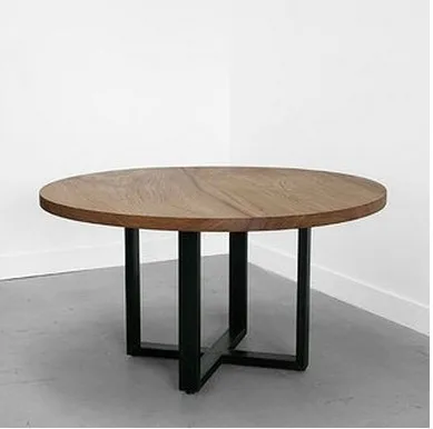 Small Round Coffee Table American Country Ironwood Indoor Retro Small Round Coffee Table American Country Ironwood Indoor Retro Antique Wooden Dining