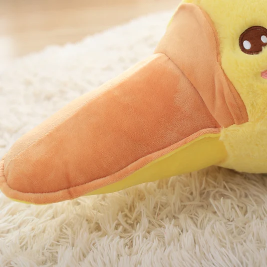 Duckbill Duckmole Platypus лежащая плюшевая игрушка Желтая Мягкая Подушка для животных