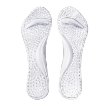 

Transparent Silicone Insoles High Heels Foot Cushion Arch Support Shoes Pads